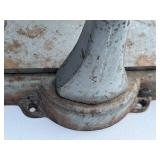 Antique Cast Iron Book Press 10" x 15" in Good Working Condition