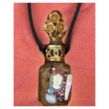 Vintage Limited Edition Miniature Perfume Bottle Set - Gucci No. 3, Adrian Designs, and Jean Desprez Bal a Versailles