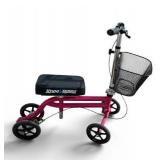 Knee Rover Steerable Knee Scooter in Hot Pink