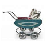Vintage 1950s Metal Doll Carriage Stroller
