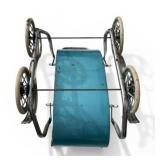 Vintage 1950s Metal Doll Carriage Stroller