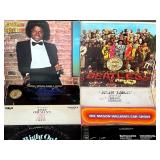 Vinyl Records Lot including The Beatles, Michael Jackson, Santana, Janis Joplin, James Taylor, Miles Davis, Ray Charles and More!