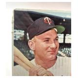 1964 Topps Giants Harmon Killebrew Baseball Card & 1965 Minnesota Twins Revised Year Book