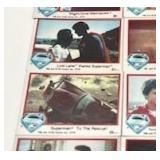 1978 Topps Superman Trading Cards Lot
