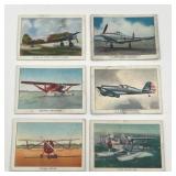 1940 & 1941 Wings Cigarettes Modern Airplanes Trading Cards