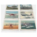 1940 & 1941 Wings Cigarettes Modern Airplanes Trading Cards