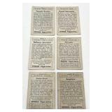 1940 & 1941 Wings Cigarettes Modern Airplanes Trading Cards