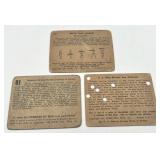 1938 & 1941 Gum, Inc. War Trading Card Lot