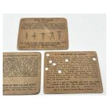 1938 & 1941 Gum, Inc. War Trading Card Lot