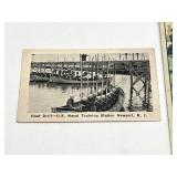 Antique & Vintage Military Trading Cards - #78 The Great War Cigarette Trading Card (General Hunter Liggett) / 1956 Topps U.S. Presidents #15 Zachary Taylor / U.S. Naval Training Station Newport, R.I.