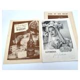 Vintage 1945 THE PLAYBILL "Dark of The Moon" and "Strange Fruit" Brochures