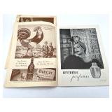 Vintage 1945 THE PLAYBILL "Dark of The Moon" and "Strange Fruit" Brochures