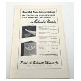 Vintage 1946 Minneapolis Symphony Orchestra Concert Bulletin (Dimitri Mitropoulos - Conductor)