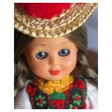 Vintage Collection of Souvenir Dolls from Paris, Germany, Japan, and the Caribbean
