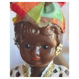 Vintage Collection of Souvenir Dolls from Paris, Germany, Japan, and the Caribbean
