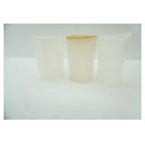 (3ct) Tupperware Cracker Containers w/lids