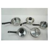 5ct sauce pots and lids