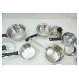 5ct sauce pots and lids