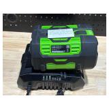 EGO 56V Lithium Rechargeable Battery and Charger