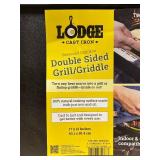 Lodge Cast Iron Double Sided Grill/Griddle New