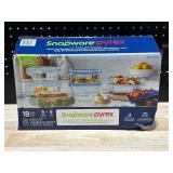 Snapware Pyrex Glass Food Storage Set New