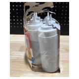 Winco Squeeze Bottles New Damaged Box