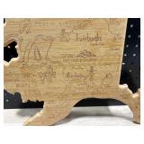 State of Alaska Cutting Board
