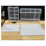 Snacklebox 2 Piece Set with Cutting Board Lids