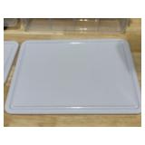 Snacklebox 2 Piece Set with Cutting Board Lids