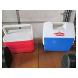 Trio of vintage Tin lunch boxes and...