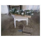 Outdoor patio side table and outdoo...