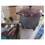 Metal framed short stool, electric ...