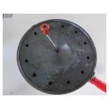 Vintage metal stove top popcorn pop...