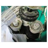 Covered storage totes with ceiling ...