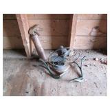 MinKota trolling motor and a blower