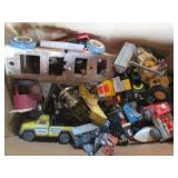 Radio Flyer wagon and vintage toys