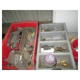 Part organizer bibs, metal lift out...