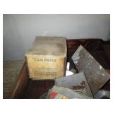 Vintage wood drawer box with Vintag...