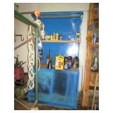 Large Blue tool Work Station with s...