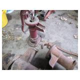 Trio of vintage metal hand operated...