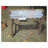 Folding metal saw horse...