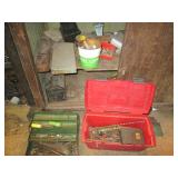 Variety of metal and plastic tool b...