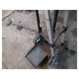 Folding hand truck and narrow metal...