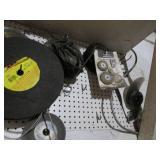 Variety of grinding wheels, wire wh...