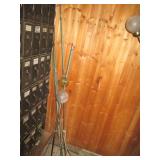 Vintage metal lightning rods...