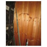 Vintage metal lightning rods...