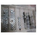 Multiple part organizers filled wit...