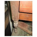 Vintage wood 4 Drawer chest of draw...