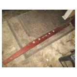 Vintage wood 6ft level...