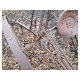 Antique all metal construction hors...